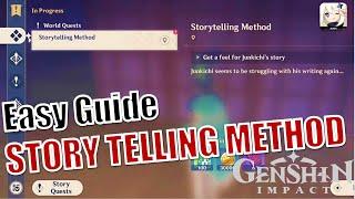 Storytelling Method Quest | How to Unlock & get Well, At Least It Ended Achievement | Genshin Impact