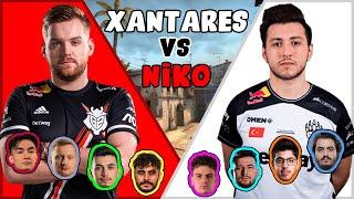 Niko vs Xantares (With Woxic and Imorr) - FPL Csgo Stream Battles