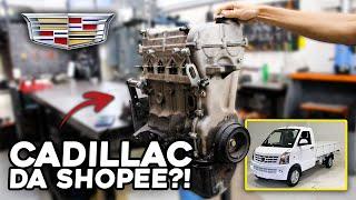 CADILLAC DA SHOPEE?!  DESMONTAGEM DE UM MOTOR EFFA V21 1.3 16V!! O FINAL NÃO FOI MUITO FELIZ 