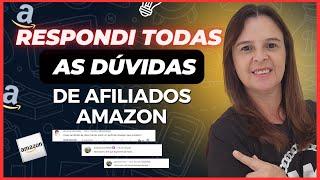 AFILIADO AMAZON : Tirei TODAS AS DÚVIDAS de como vender como AFILIADO AMAZON - Completo 2024 !