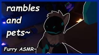 [Furry ASMR] Rambles and Headpats from a Protogen~