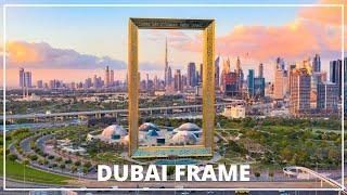 4K Dubai | Dubai Frame Video | Scenic Relaxation | Dubai Frame Drone Footage | Dubai
