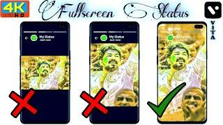 Full Screen Status Video Make And HD Save On Vita App | Khud Hi Banaye Khud Ka Status Vita App Main