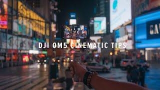 DJI OM 5 Tips in 90 seconds (Mobile Filmmaking)