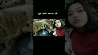 Viral Mbak Cantik mandi di tengah hutan #viral #video #tiktok #tiktokvideo #cantik #lucu