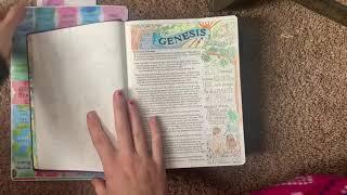 How to Install Bible Tabs On Your Bible - journaling Bible