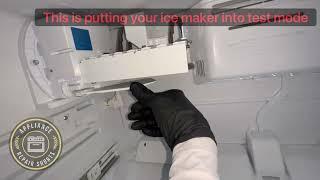 GE Refrigerator Not Making Ice| Easy Fix| Testing Icemake