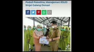 Peduli Palestina, Manajemen RSUD Sinjai Galang Donasi