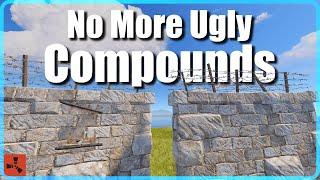 How to Place Compound Walls Without the Mess in Rust!