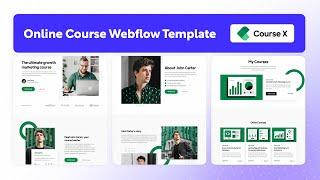 Learning Website Template | Course X - BRIX Templates