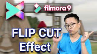 How to Create Flip Cut Transition Effect in Filmora - Filmora X Effects