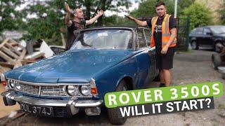 1970 ROVER P6 3500S! - WILL IT START?