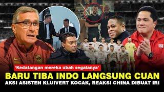 Langsung viral di China gak tuh, Semua karna asisten Kluivert! Baru tiba langsung bikin gebrakan