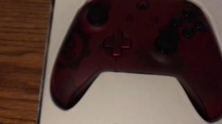 Gears of War 4 Crimson Omen Xbox One Controller (Unboxing/Review)