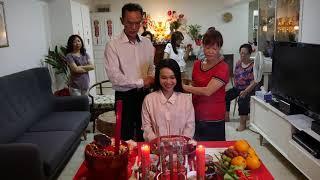 Ronald & Miao - Chinese Cantonese Hair Combing Ceremony 上頭 十梳