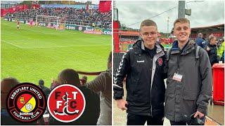 500 MILES FOR A SUNDAY 12.30… EBBSFLEET VS FLEETWOOD TOWN VLOG!!!