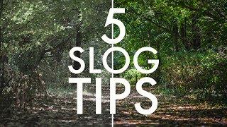 5 SLOG tips every Sony shooter should know! (SLOG2, SLOG3)