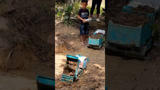 Radio control dump truck Hino 500 driving by Piseth ️ #rctruck  #shorts #hino