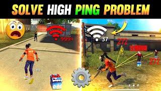 How To Solve 999+ Network Problem Free Fire  || Top 10 High Ping Problem Solution || Free Fire #3