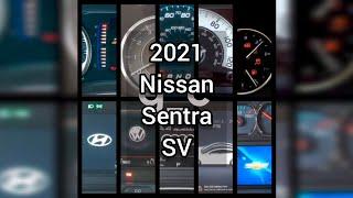 Nissan - Sentra - 2021 - SV: Gauge / Instrument Cluster Startup Sequence