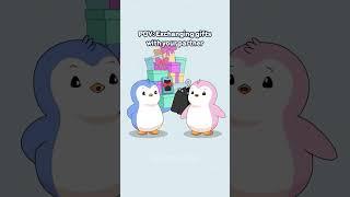 Exchanging gifts with her#humor #cute #animation #funny #reels #recipe #ronaldo #comedy #cat #video