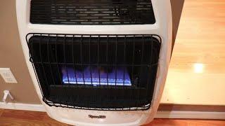how to install a vent free gas heater