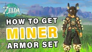 How to get the Miner Armor Set | Helm + Chest + Legs ► Zelda: Tears of the Kingdom