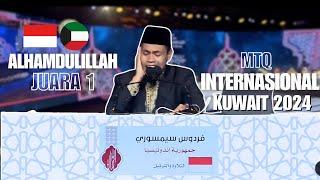 PENAMPILAN SYAMSURI FIRDAUS JUARA 1 MTQ INTERNASIONAL 2024 DI KUWAIT