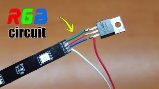 #DIY !! RGB LED Strip Controller Circuit | Simple Inventions | Homemade DIY Ideas