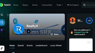 How to Earn Big with RealtyX’s EngageX Score: Your Guide to $RX Rewards!