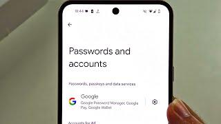 How To Remove Google Account from Google Pixel 8