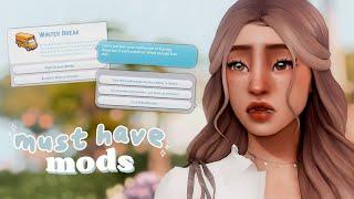 40+ must have sims 4 mods that add realistic & fun gameplay 