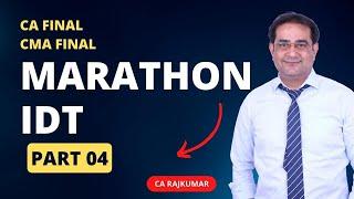 Valuation | CA / CMA Final Custom Marathon  | Part- 04 | CA Raj Kumar Classes In Delhi