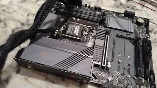 Updating Bios without a CPU for Gigabyte Gaming B660 X AX D4 motherboard, ready for 13th gen, 12th