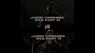 Jasons Voorhees (Part 6) vs Jason Voorhees (Part 7) @HorrorMovieEditz