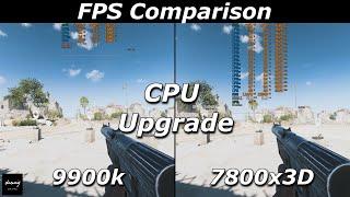 9900k v 7800x3D - UPGRADE from CPU BOTTLENECK - FPS COMPARISON- Battlefield V