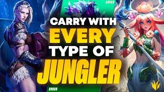 How You Can Carry With EVERY Type Of Jungler In Season 14! | Increase Your Champion Pool In League