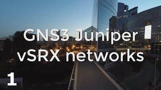 GNS3 Talks: Juniper vSRX appliance: Import, configure and integrate with GNS3 networks (Part 1)
