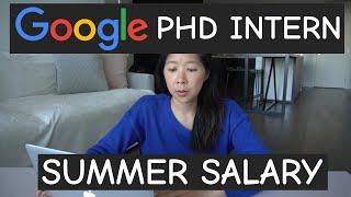 PhD Internship Comparison | Google vs. Qualcomm | How much did I make as a PhD intern?