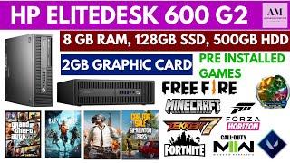 HP ELITEDESK 600 G2 | GAMEPLAY | BENCHMARK | GTA5 | PUBG | FREEFIRE | TEKKEN7 | MINECRAFT |