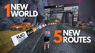 Zwift's new Scotland world, routes and information