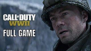 Call of Duty WW2 - Walkthrough Campaign Full Game - [60FPS] - No Commentary