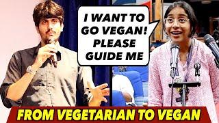 Student Wants To Change | Steps To Become Vegan | Q & A | Lecture | Christ University