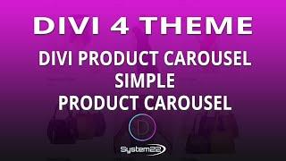 Divi Product Carousel Plugin Simple Product Carousel