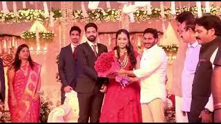 Vice President Venkaiah Naidu's granddaughter wedding reception Vizag!CM Jagan blesses#newsride