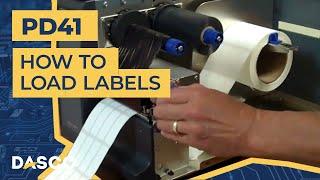 How to Load Media into the Intermec PD41 Label Printer