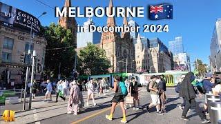 Experience Melbourne Australia in December 2024 4K Video