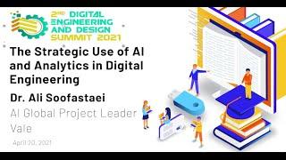 The Strategic Use of AI and Analytics in Digital Engineering - The 2nd Digital Engineering Summit