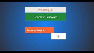 Random Password Generator In JavaScript With Source Code | Source Code & Projects