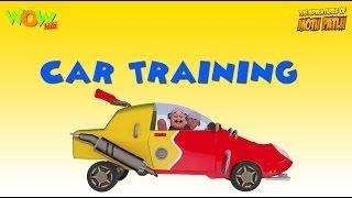 Motu Patlu Cartoons In Hindi |  Animated cartoon | Car training | Wow Kidz